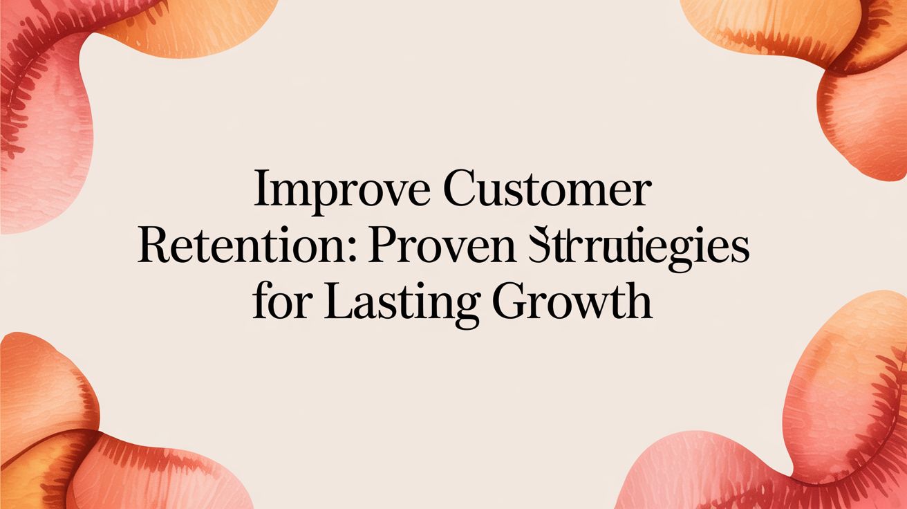 Improve Customer Retention: Proven Strategies for Lasting Growth